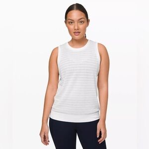 Lululemon Breeze Muscle Tank Top White